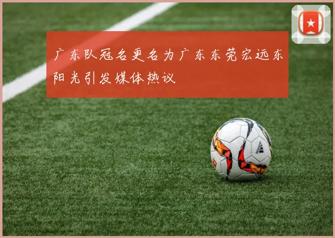 广东队冠名更名为广东东莞宏远东阳光引发媒体热议